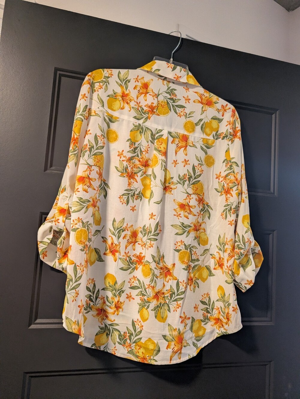 BCX  Button Down Top - Picture 2 of 6